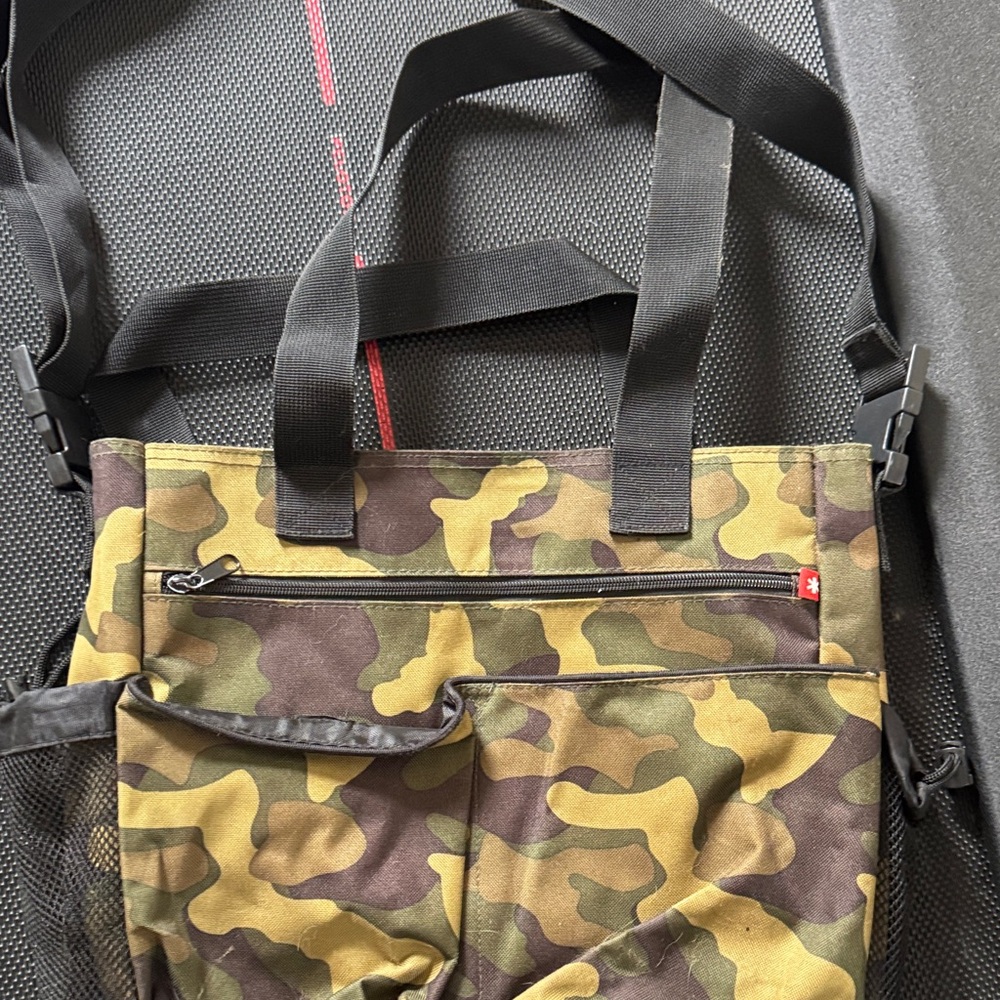 Camouflage Convertible Shoulder Tote Bag - Unbranded - Picture 4 of 15
